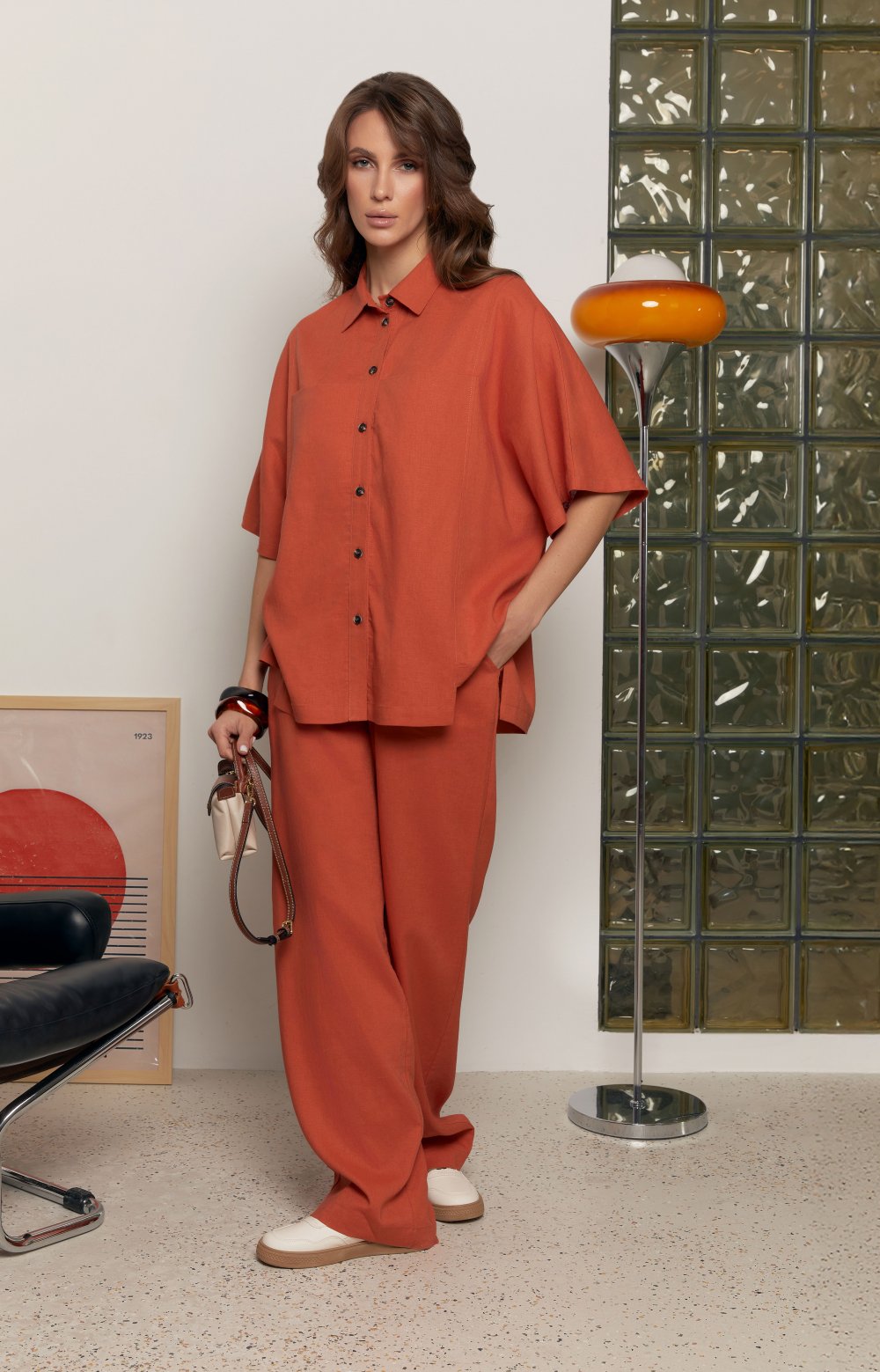 Костюм ЛАЙСАН 05585AA терракотовый