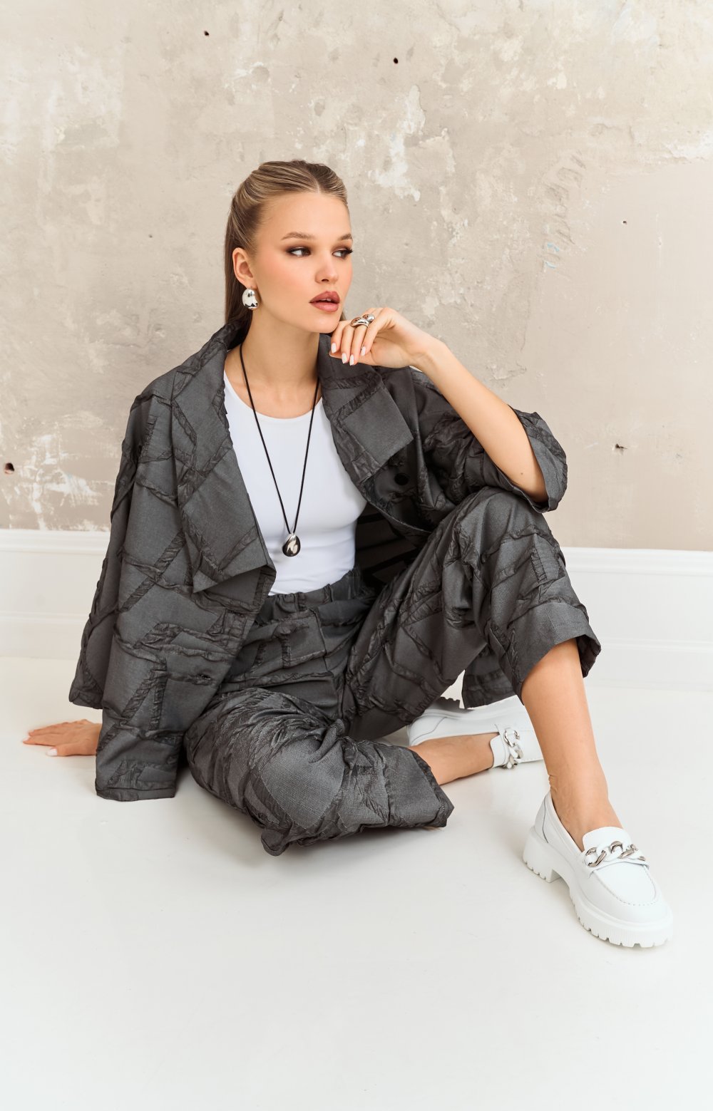 Костюм БЛЭЙК 04465ВВ серый