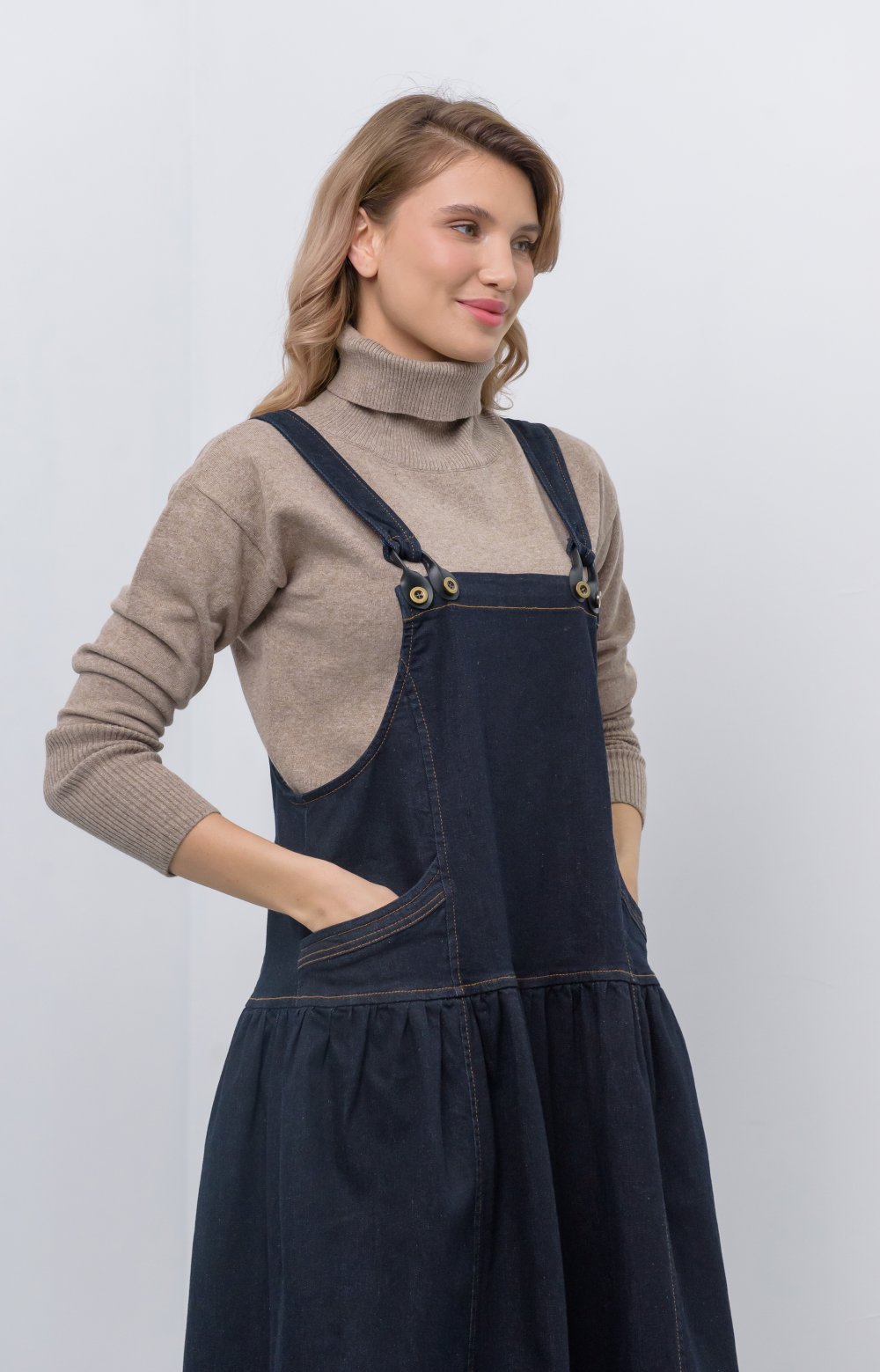 Сарафан ФОРТУНА 03082ВВ синий