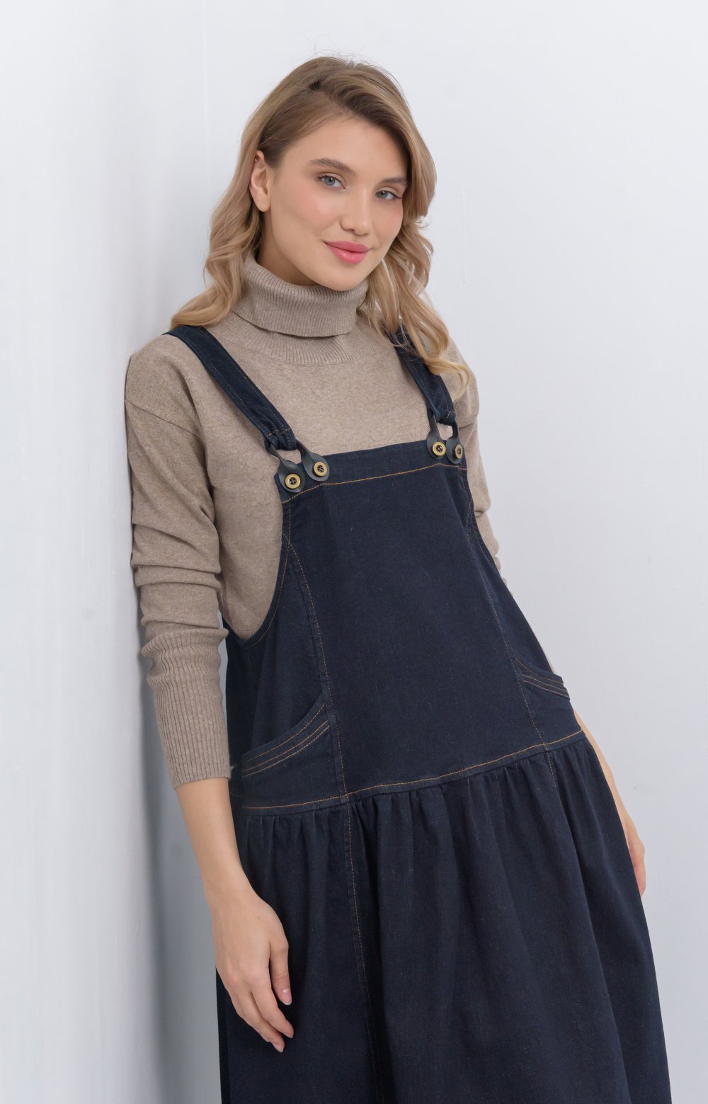 Сарафан ФОРТУНА 03082ВВ синий