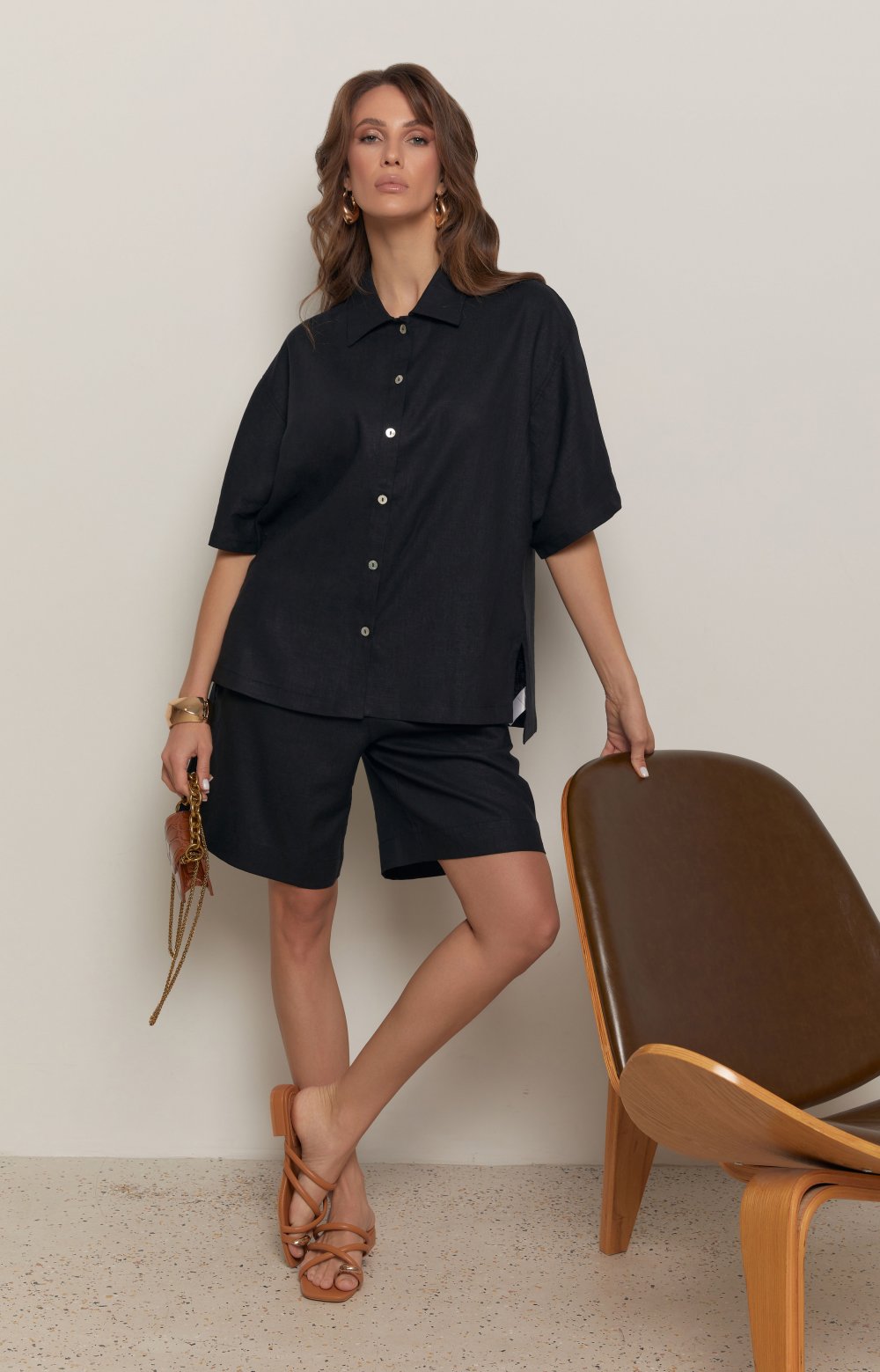 Костюм РИМЕЛЬ 05577АА черный