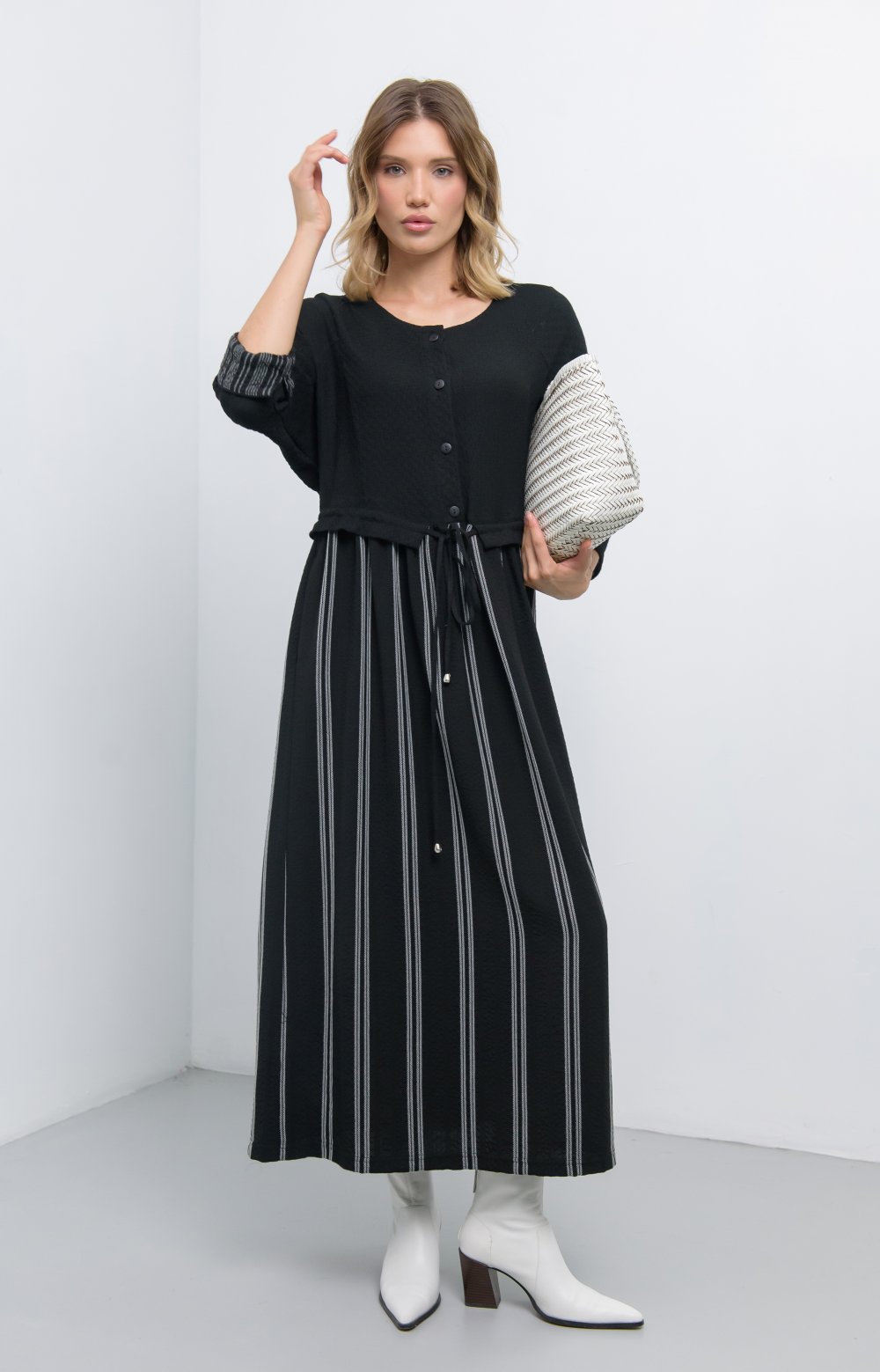 Платье  ГЛАМУР 03487BB черный