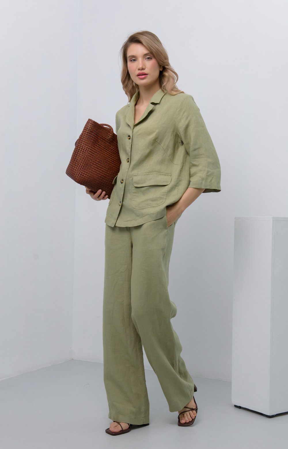 Костюм ФЕЛИНИ 04150Y светло-зеленый