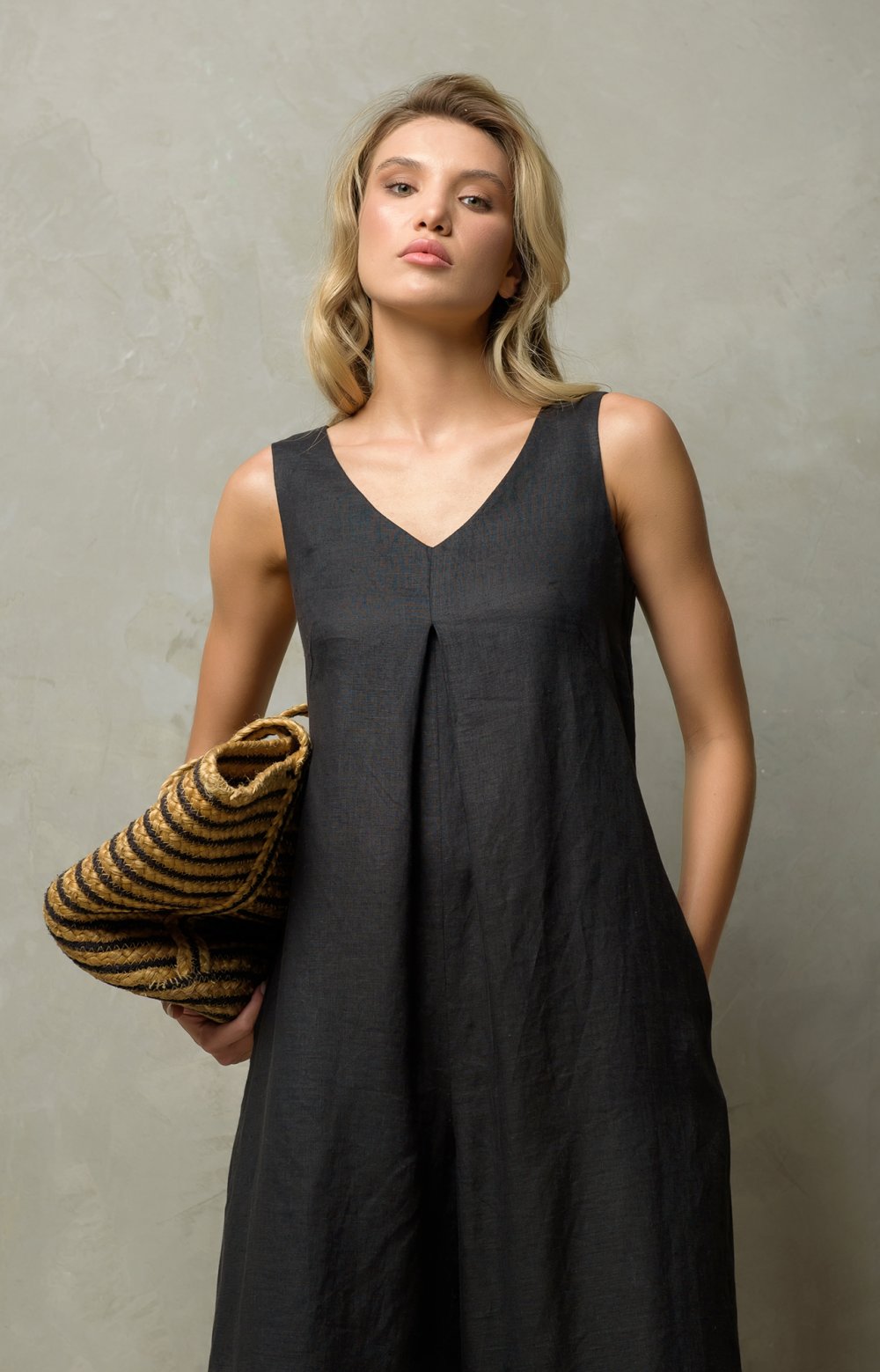 Комбинезон ЭБИГЕЙЛ 08202Y чёрный