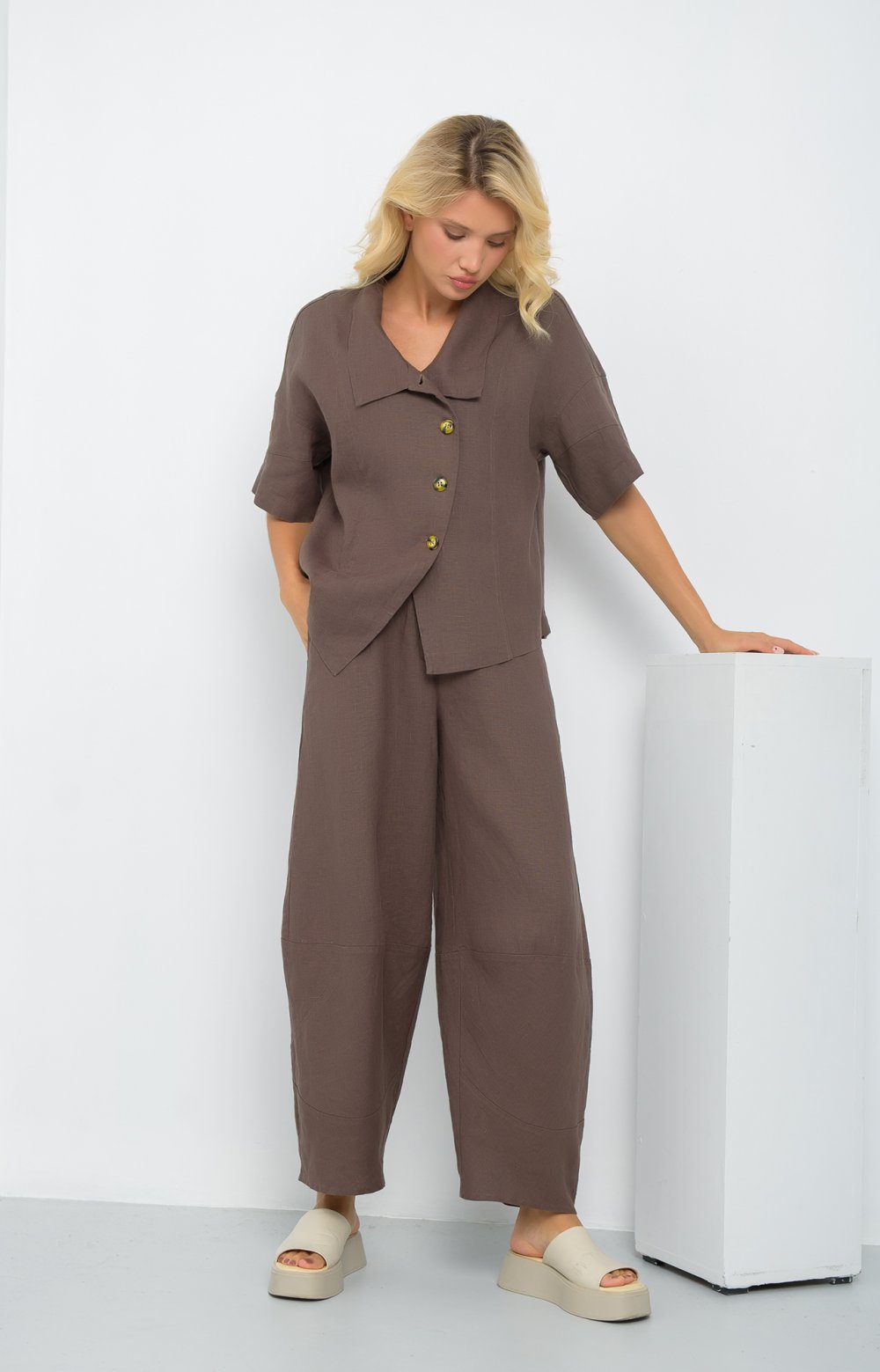 Костюм АБЕЛЬ 04353AA коричневый