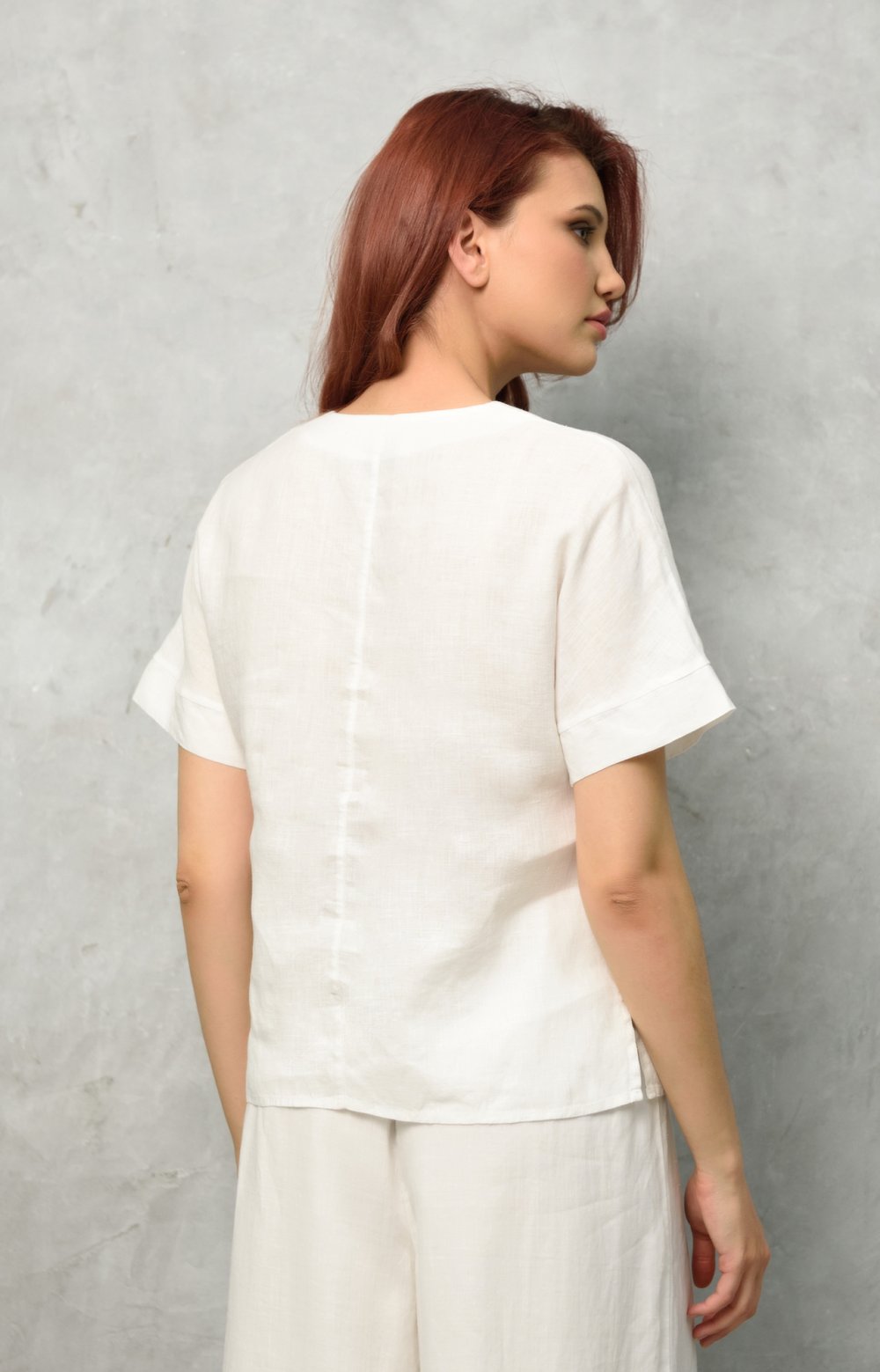 Блузка ЭЛИАН 05327Y белый