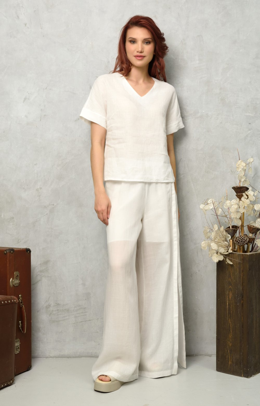 Блузка ЭЛИАН 05327Y белый