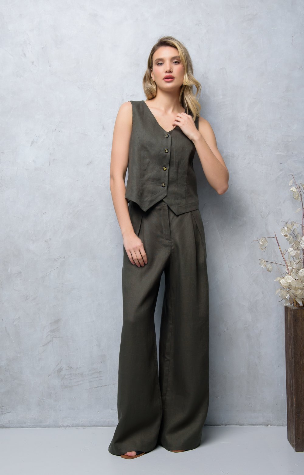 Жилет женский ФУРОРЕ 04302Y зеленый