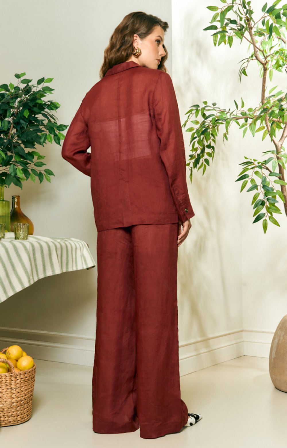 Костюм АЛУРАМ 09533C бордовый