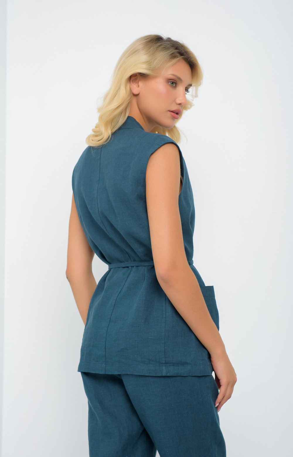 Жилет ЭДУАРД 04579AA морская волна