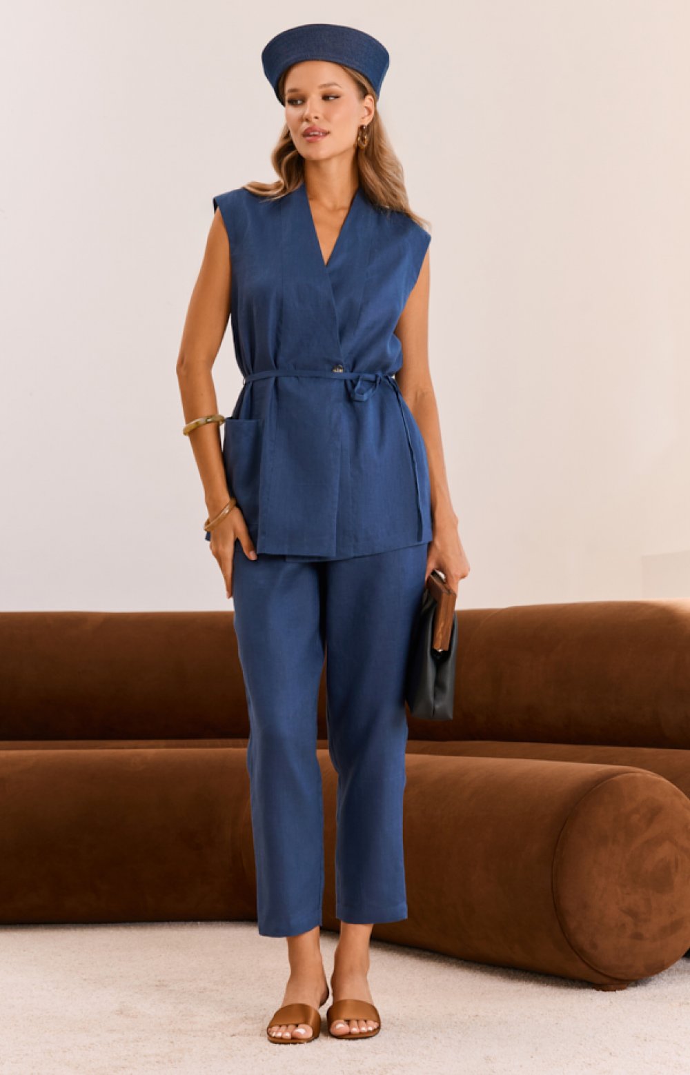 Жилет ЭДУАРД 04579C синий