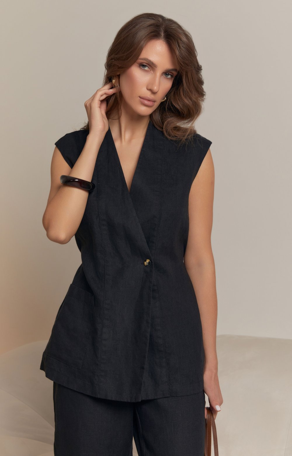 Жилет ЭДУАРД 04579С черный