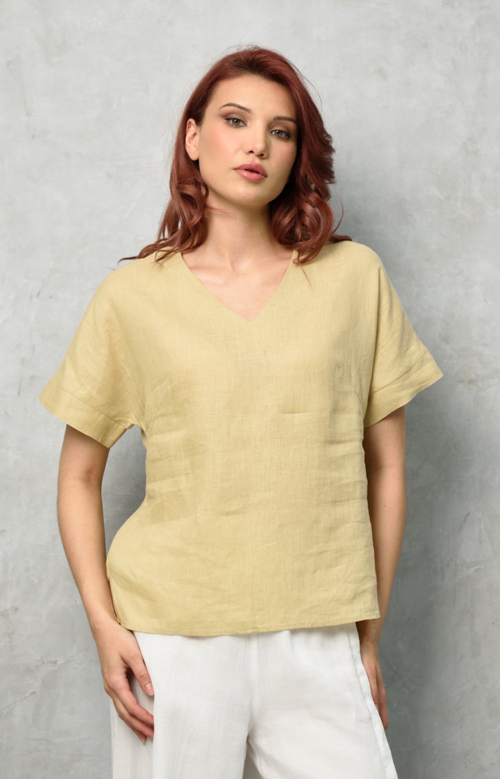 Блузка ЭЛИАН 05327Y бежевый