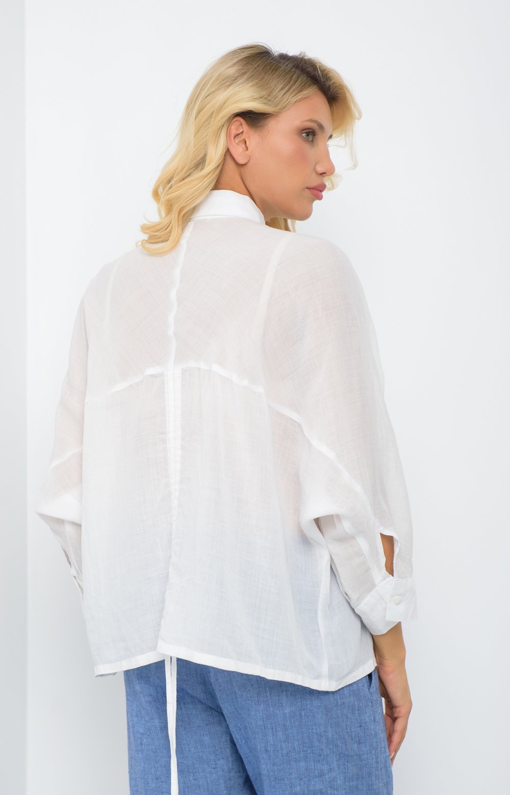 Блузка МЕЛОРИЯ 05566AA белый