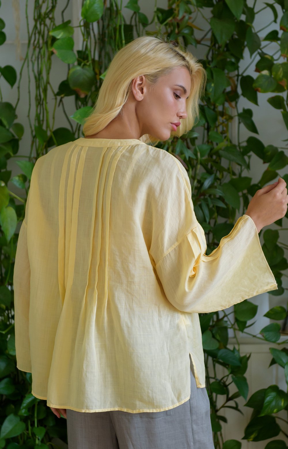 Блузка АРНЕЙ 05383AA желтый