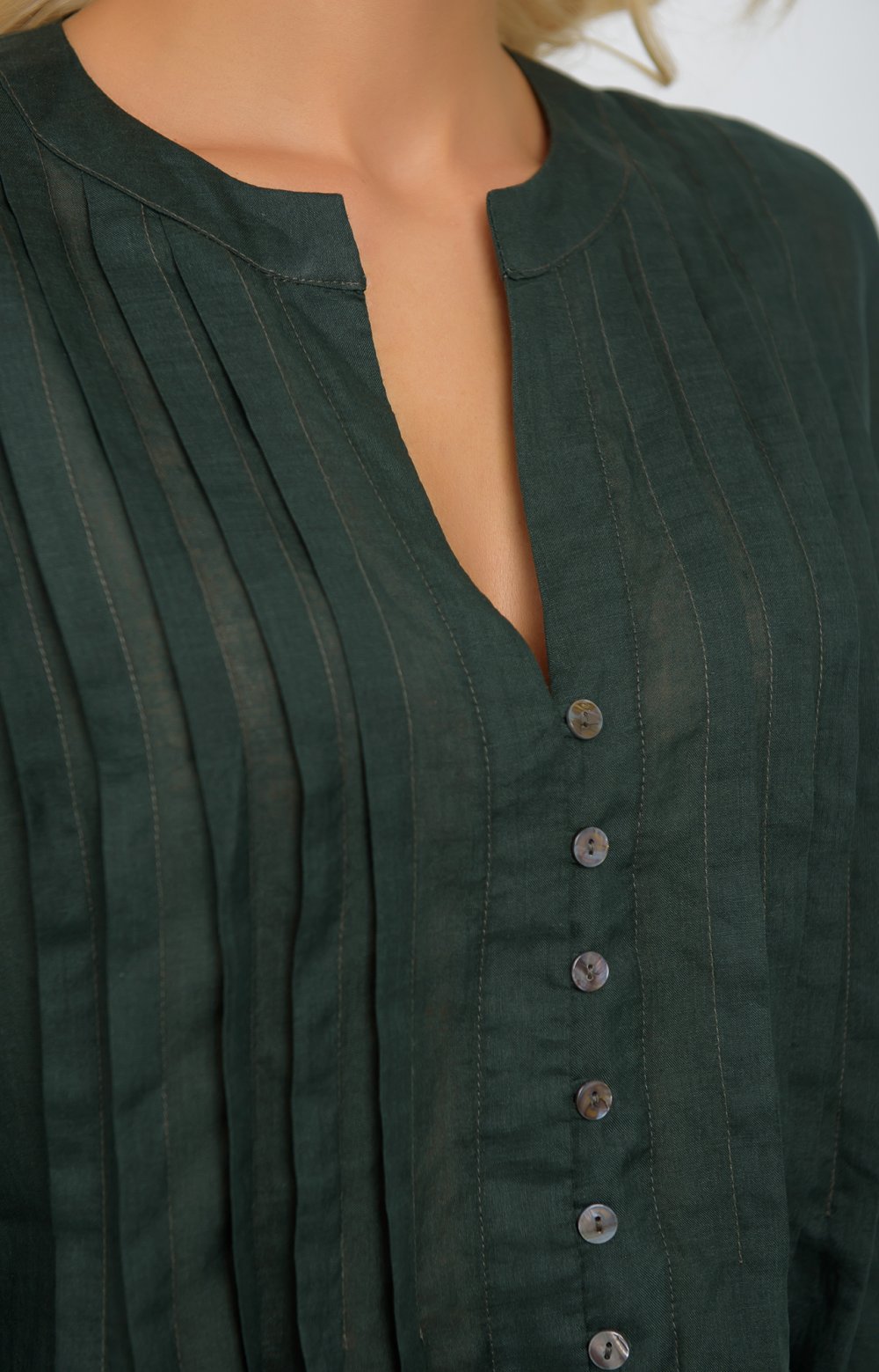 Блузка АРНЕЙ 05383AA зеленый