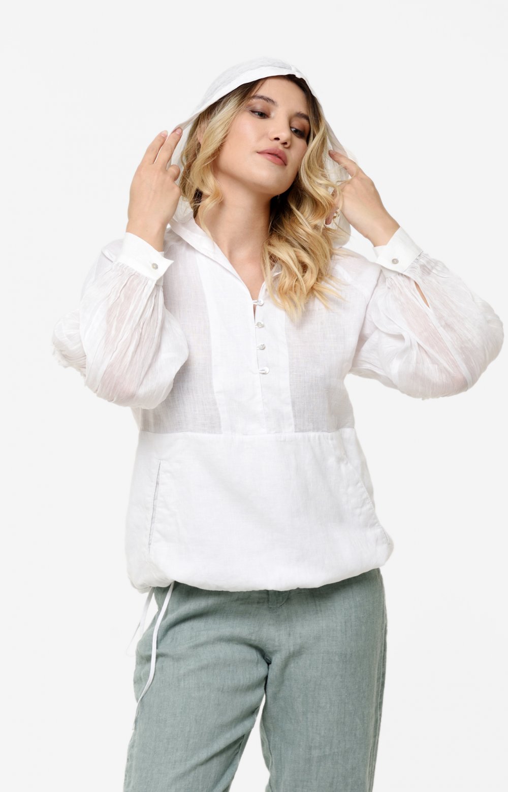 Блузка ПУЭРТО 05706W белый