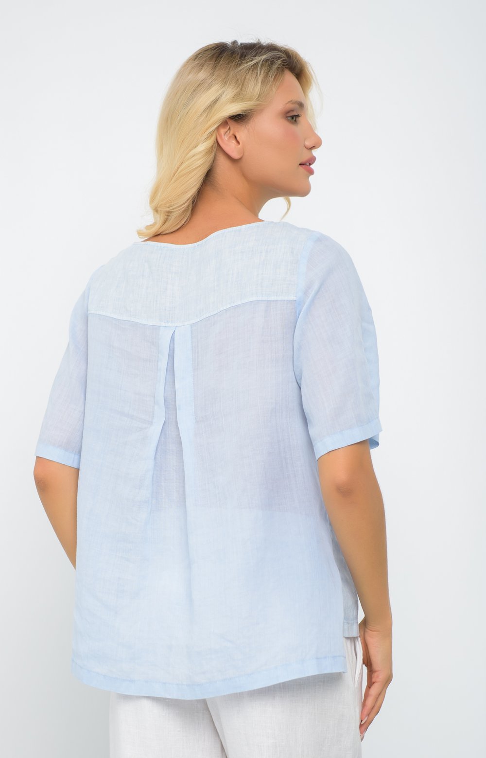 Блузка ОТТАВИО 05410AA голубой