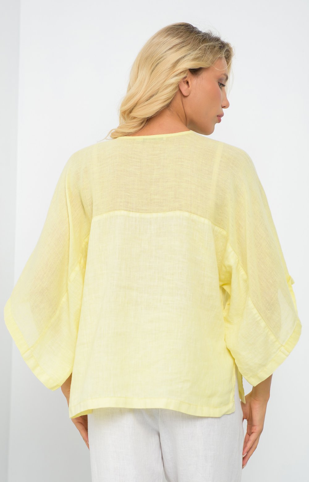 Блузка  КИКУ 05137O желтый
