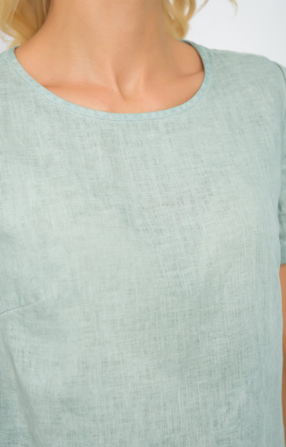 Блузка СТРАЙТ 05351AA оливковый