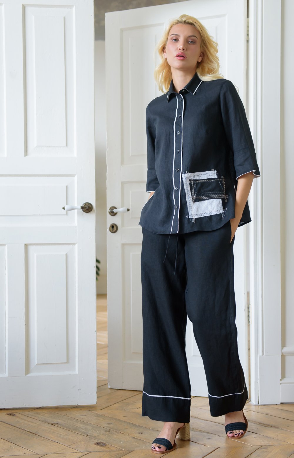 Блузка АЙРИС 05371AA черный