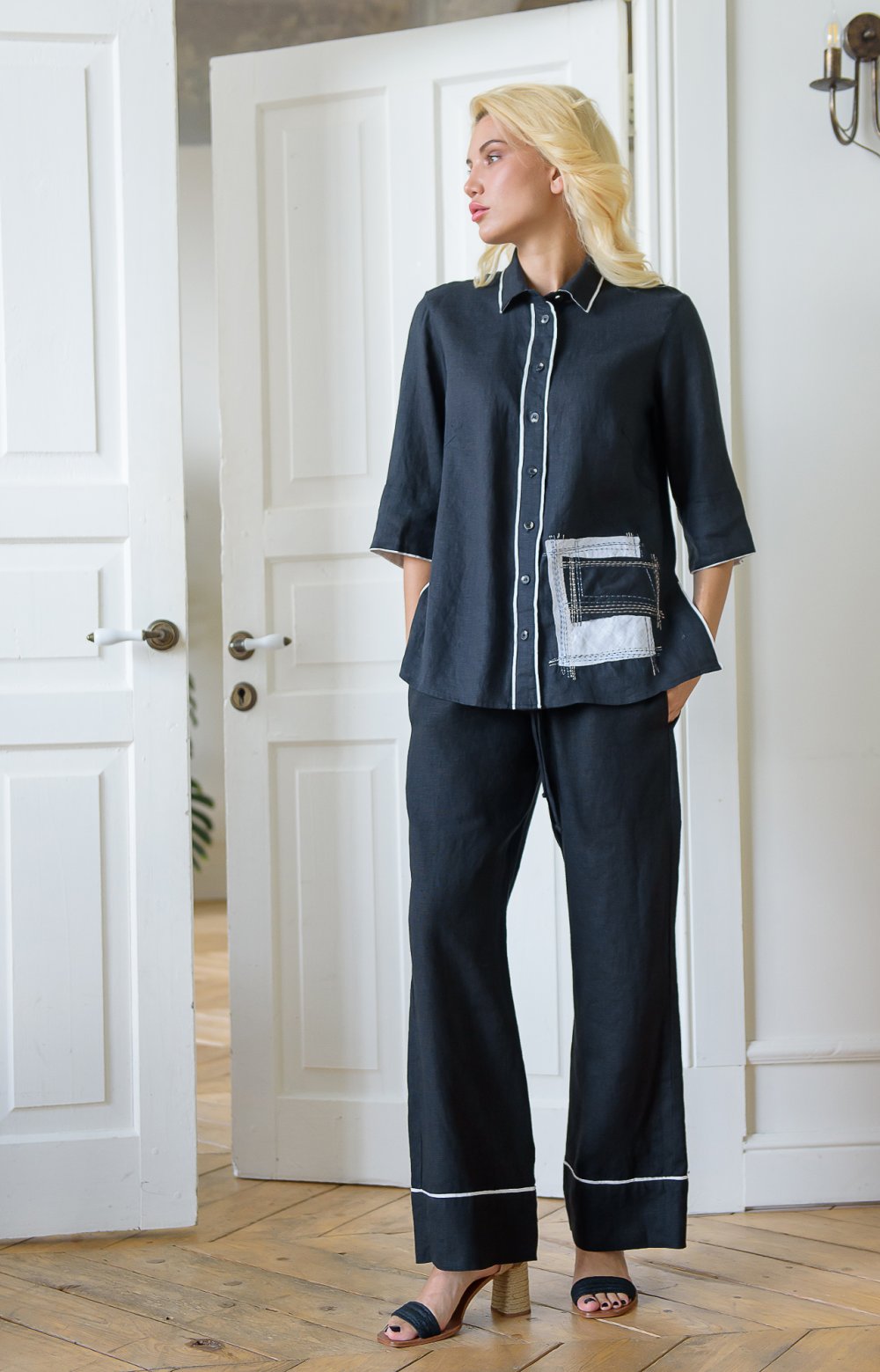 Блузка АЙРИС 05371AA черный