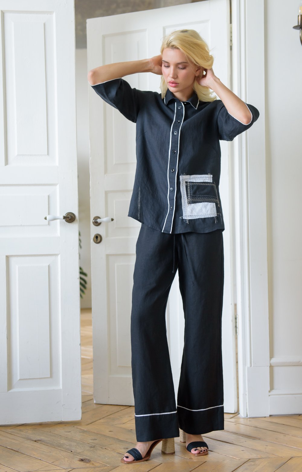 Блузка АЙРИС 05371AA черный