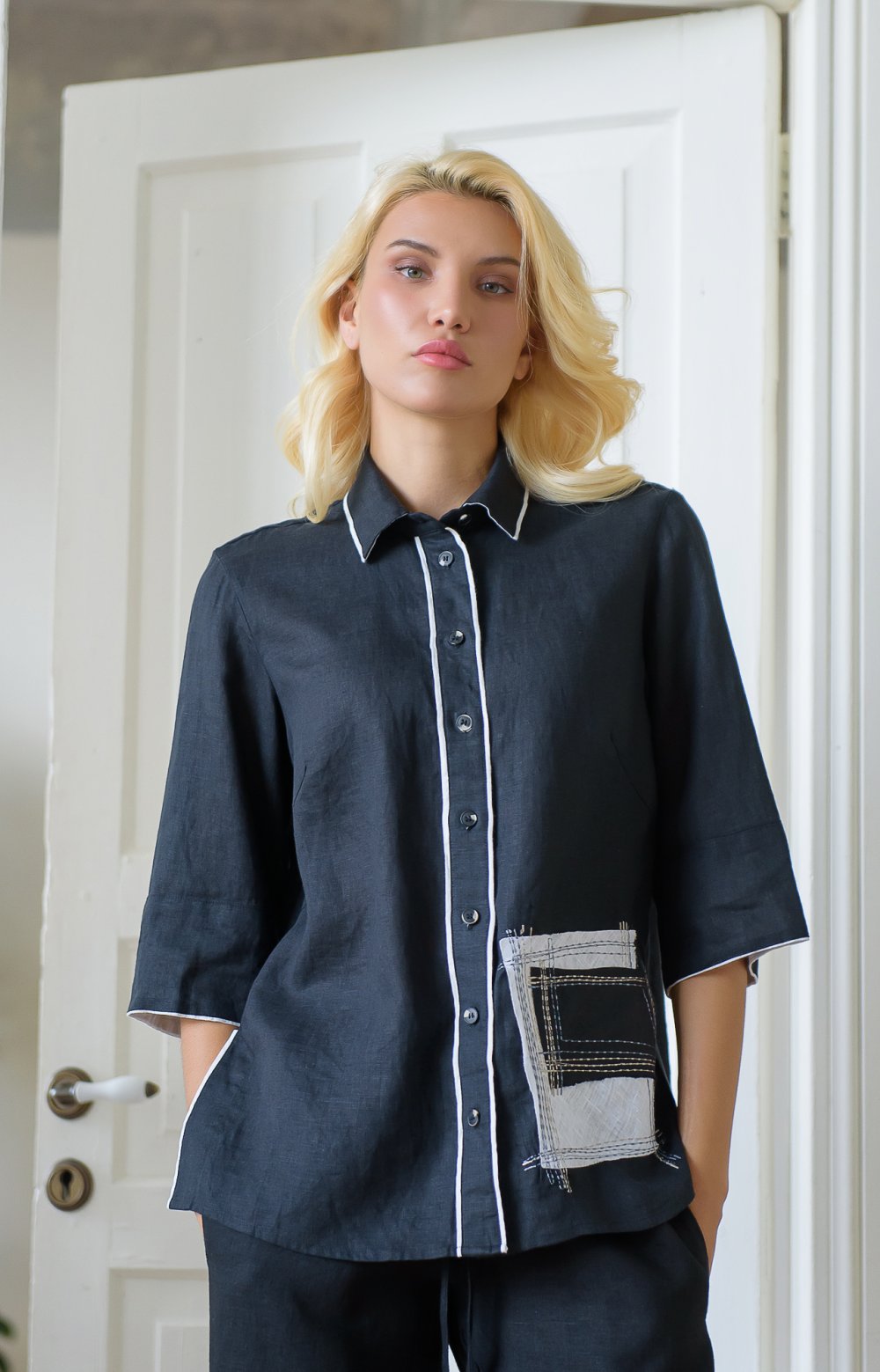 Блузка АЙРИС 05371AA черный