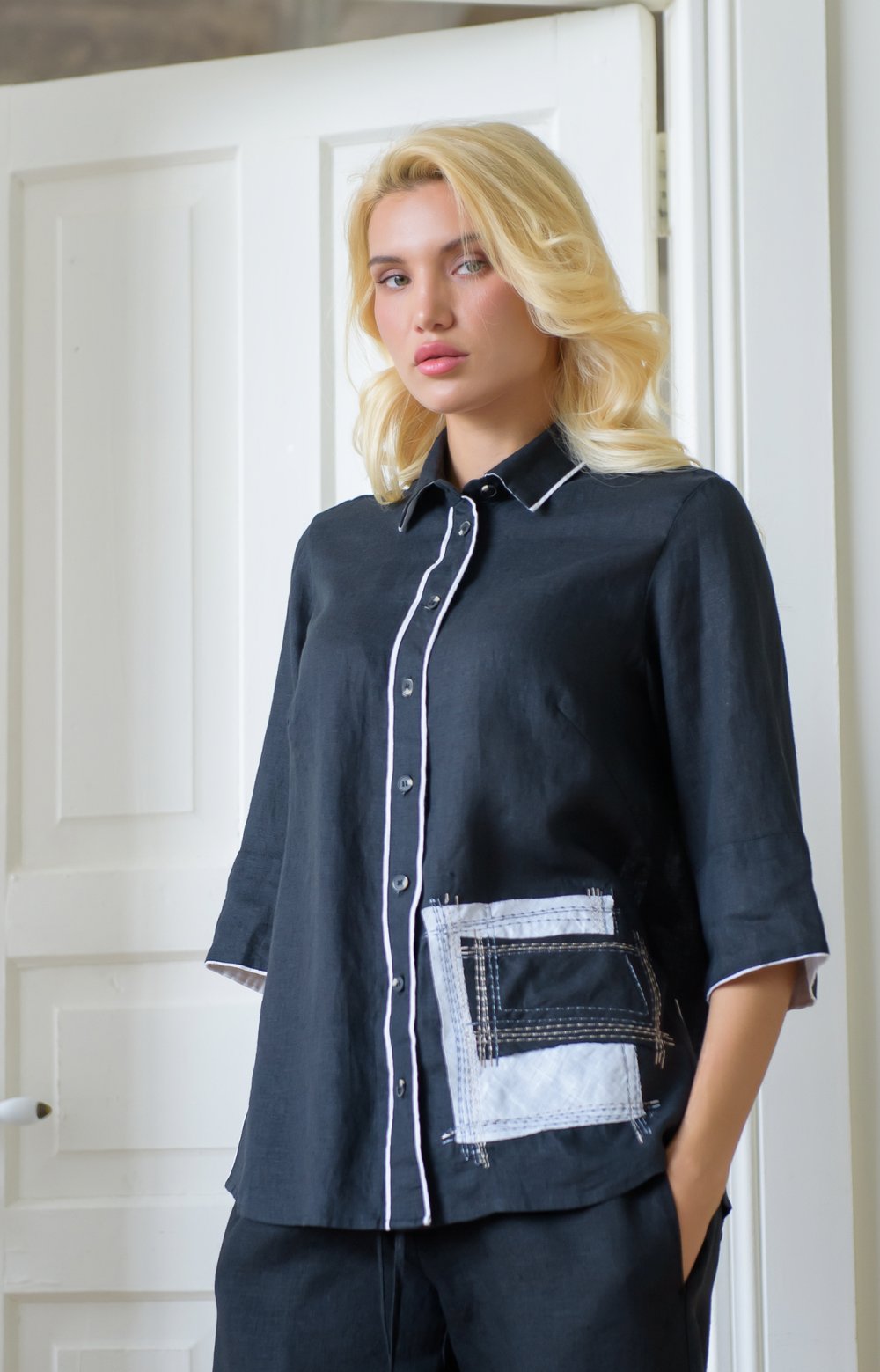 Блузка АЙРИС 05371AA черный