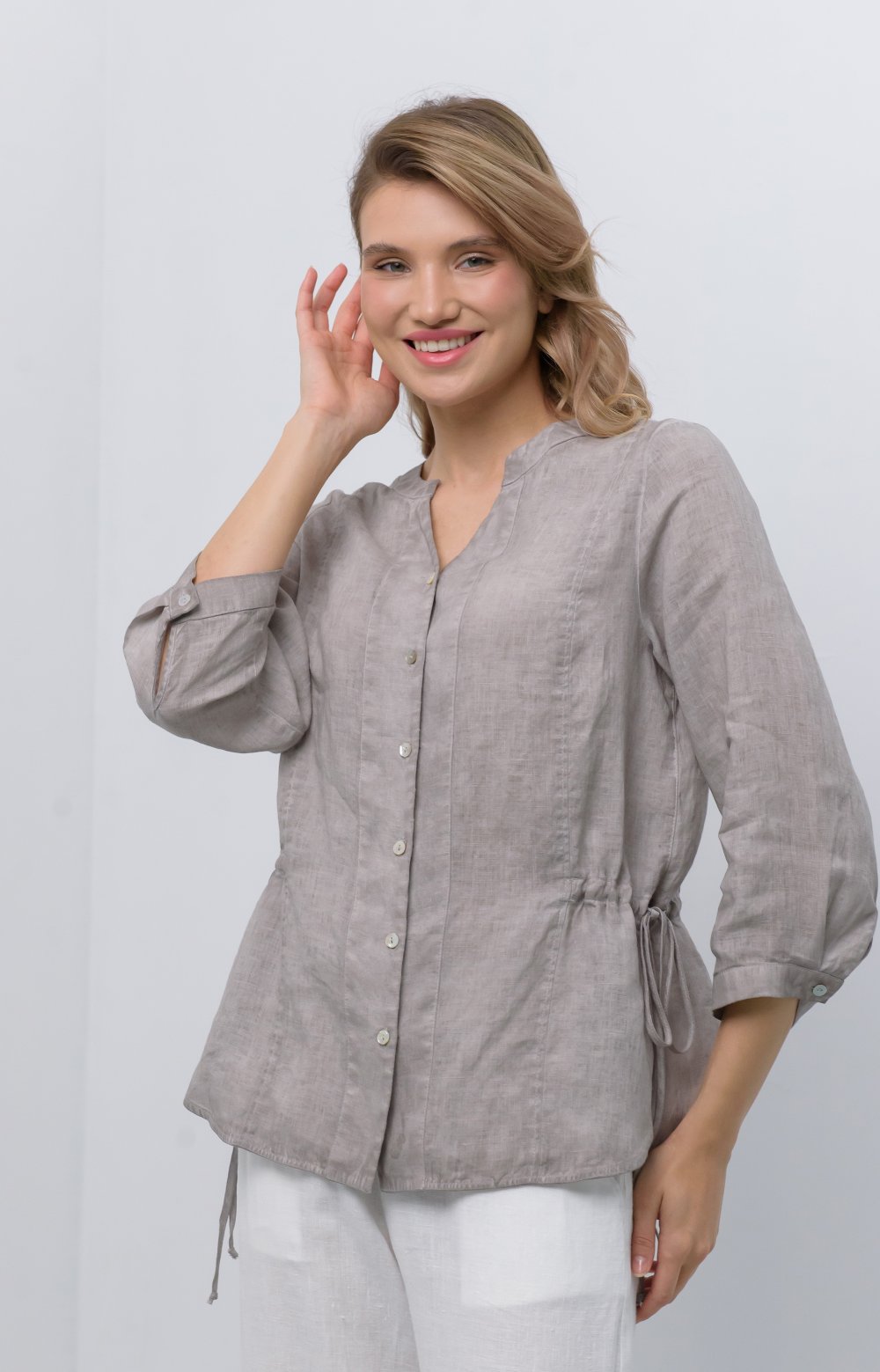 Блузка КУПРА 05384AA серый