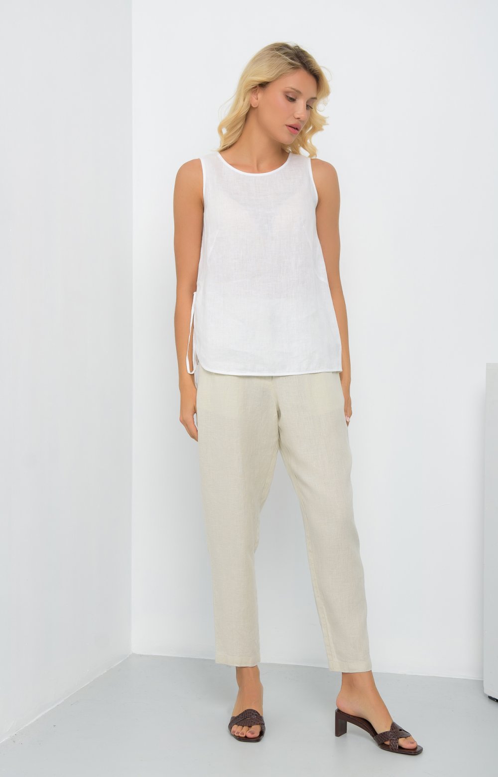 Блузка ИДЕМ 05416AA белый