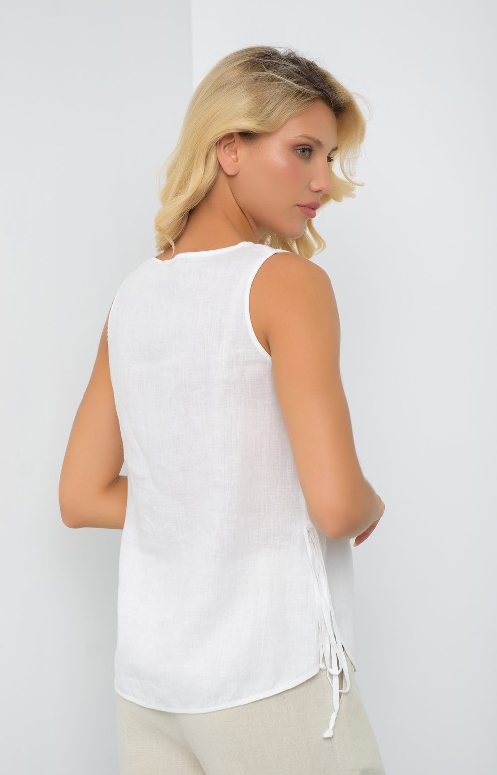 Блузка ИДЕМ 05416AA белый