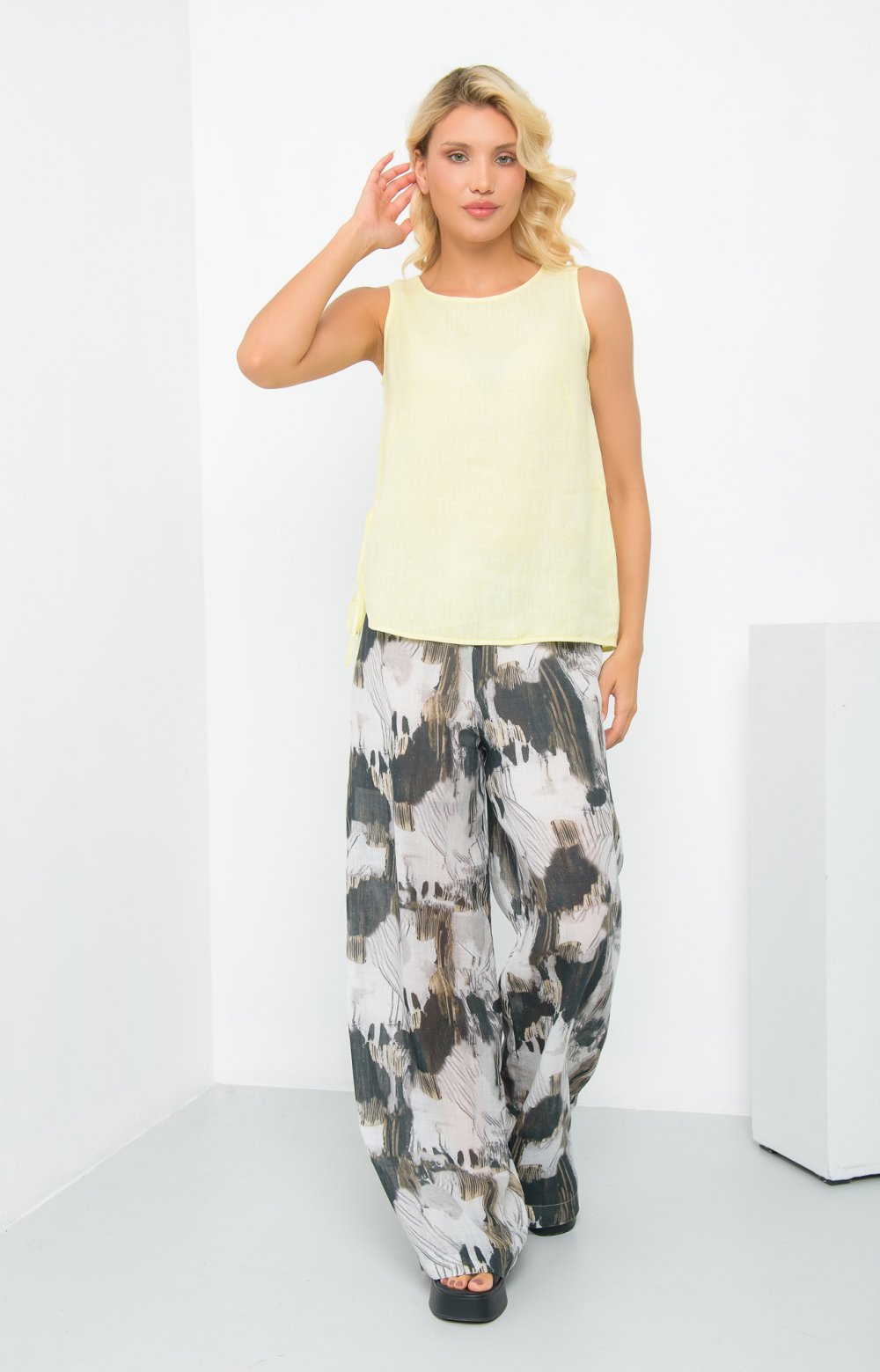 Блузка ИДЕМ 05416AA желтый