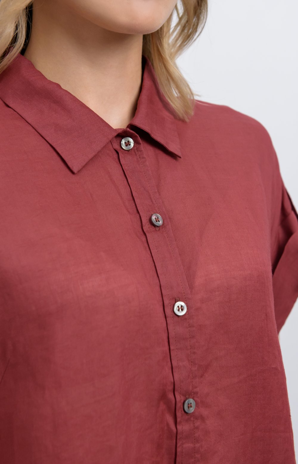 Блузка АДРИА 05408C бордовый