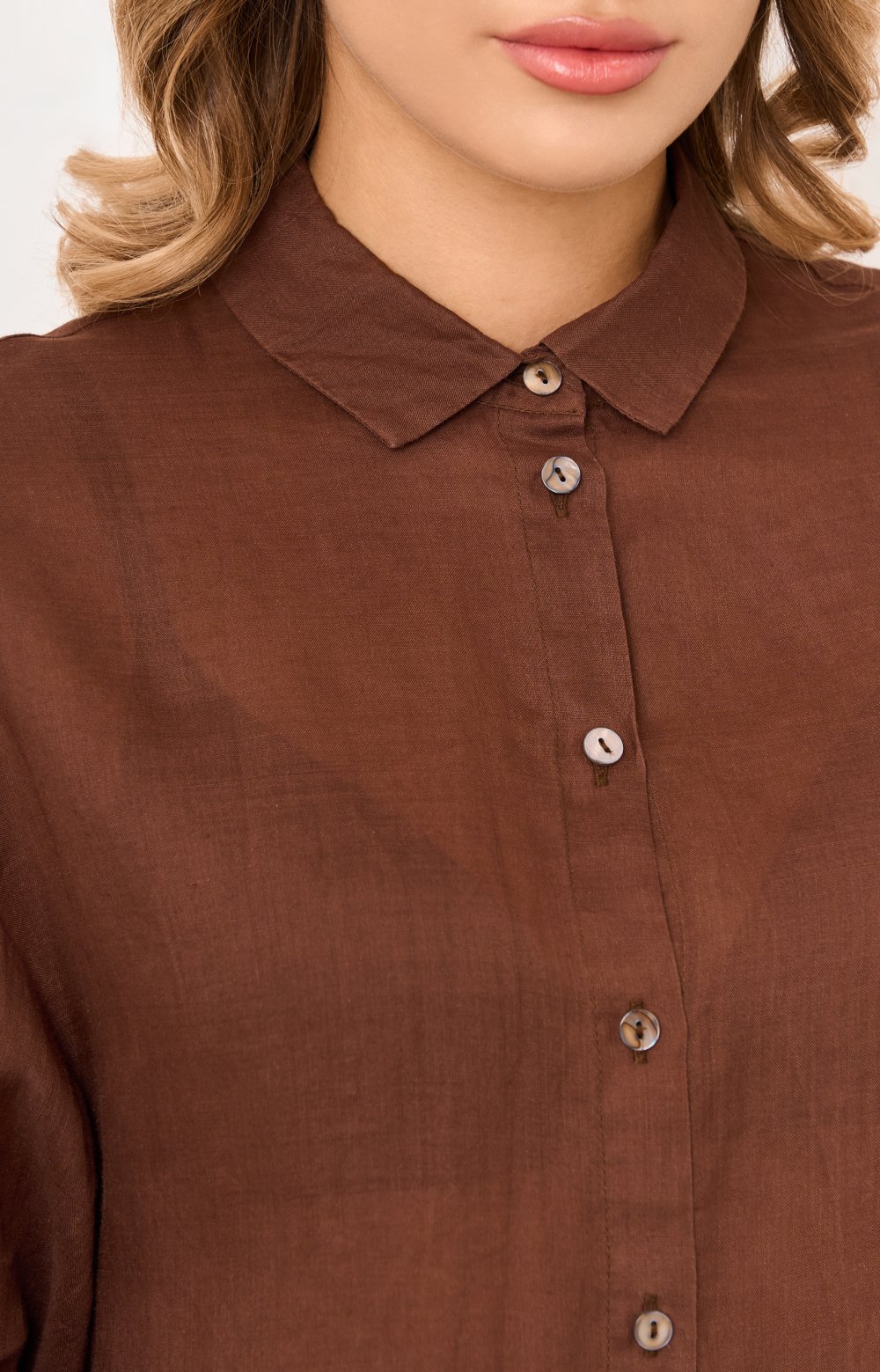 Блузка ДИЕГО 05571C коричневый