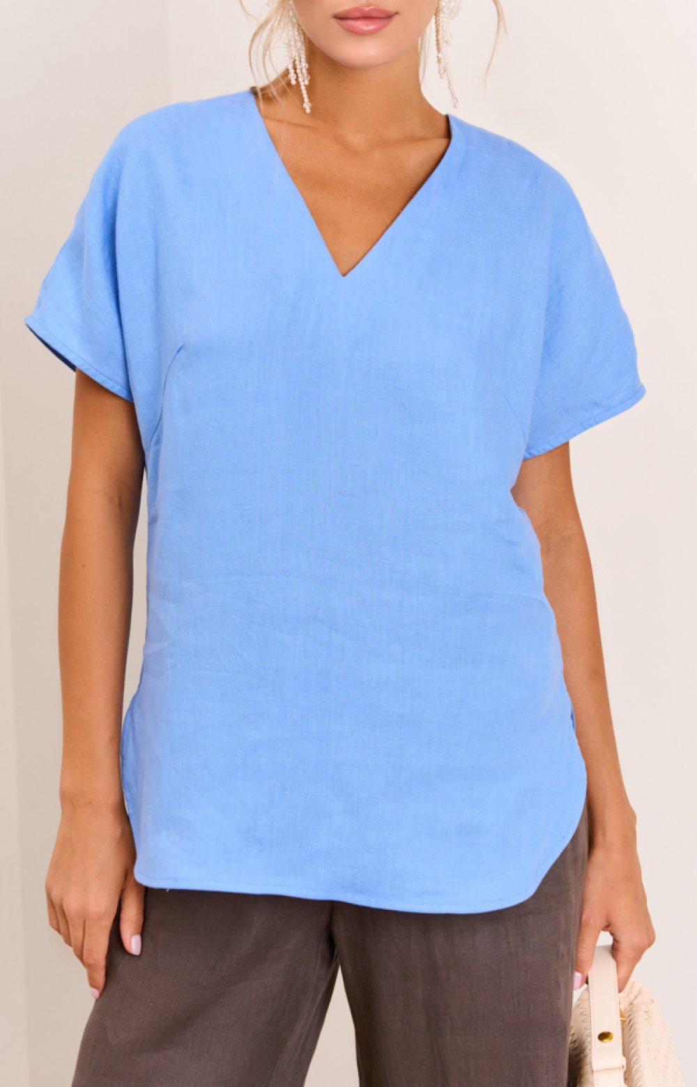 Блузка БРОНКС 05564C синий