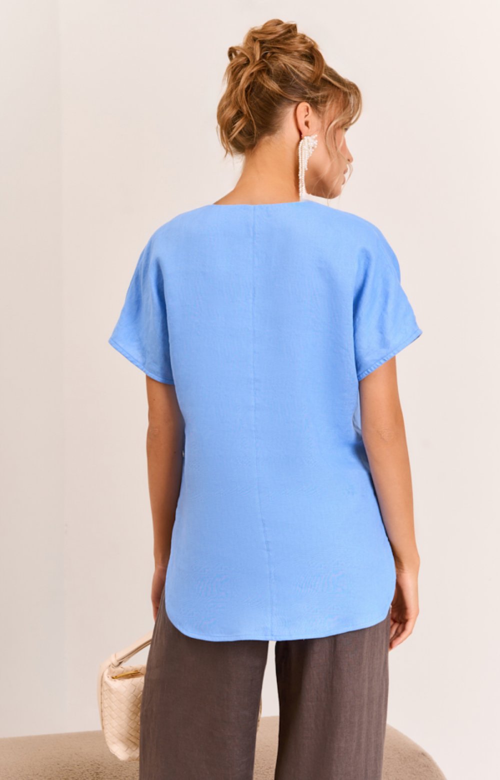 Блузка БРОНКС 05564C синий