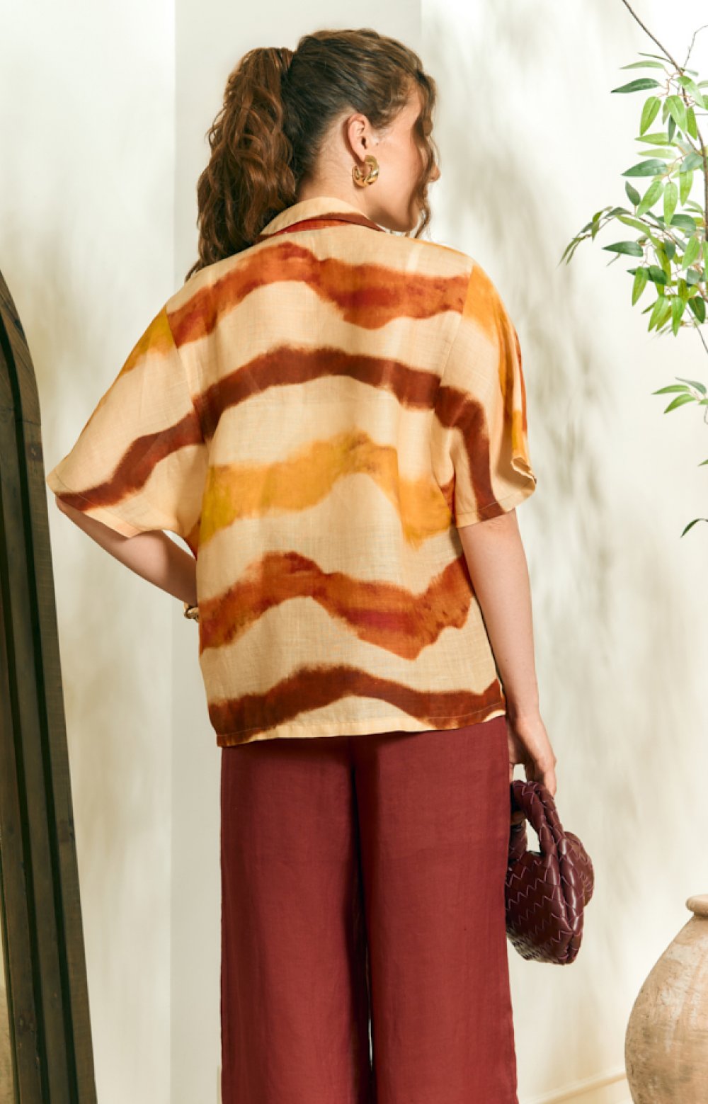 Блузка ЖЕРАР 05176C оранжевый