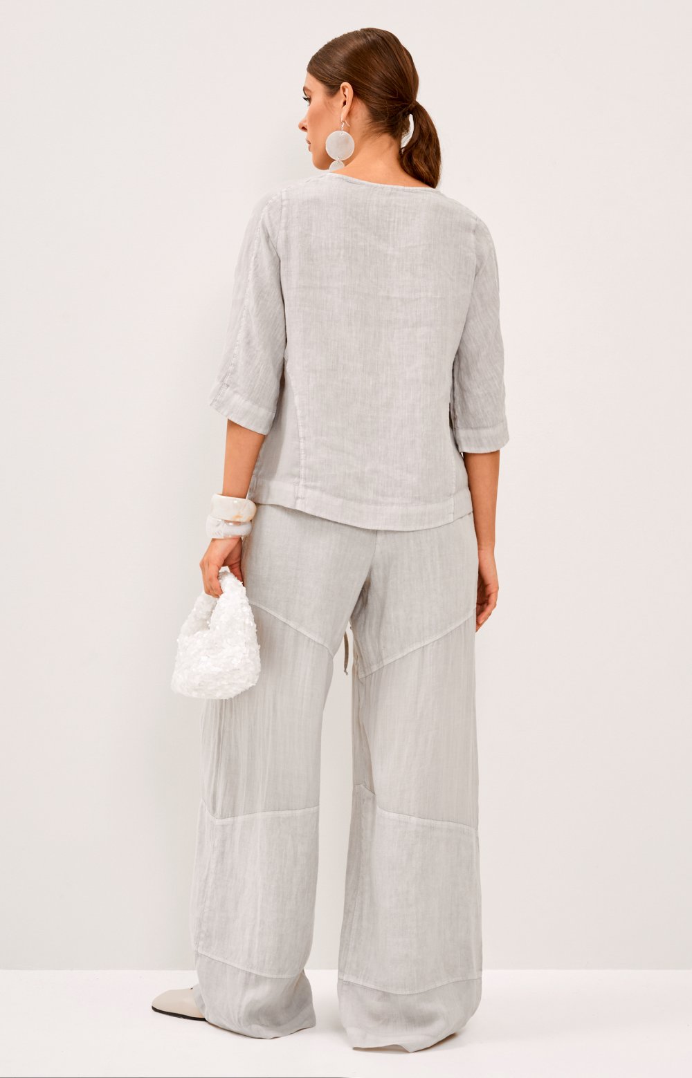 Блузка НЕМО 05381C серый