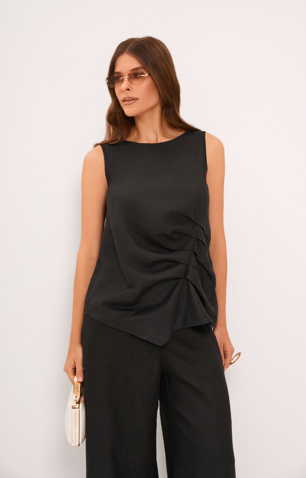 Блузка АЛЕРАНО 05518C черный