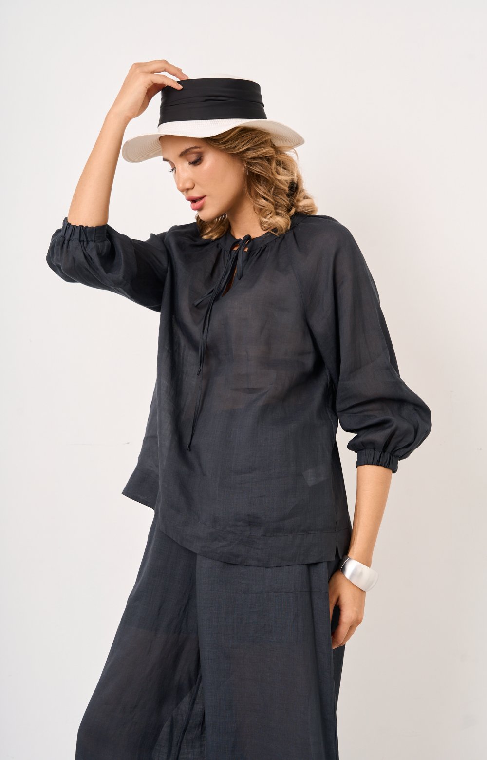 Блузка ЭЛИОР 05554C черный