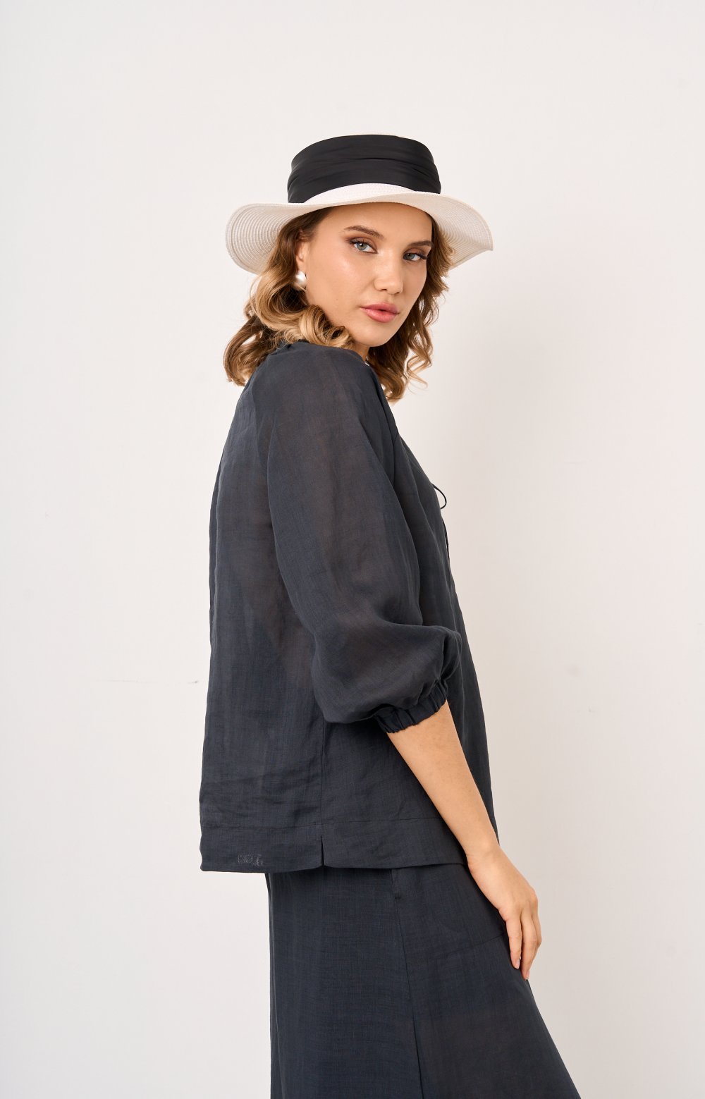 Блузка ЭЛИОР 05554C черный